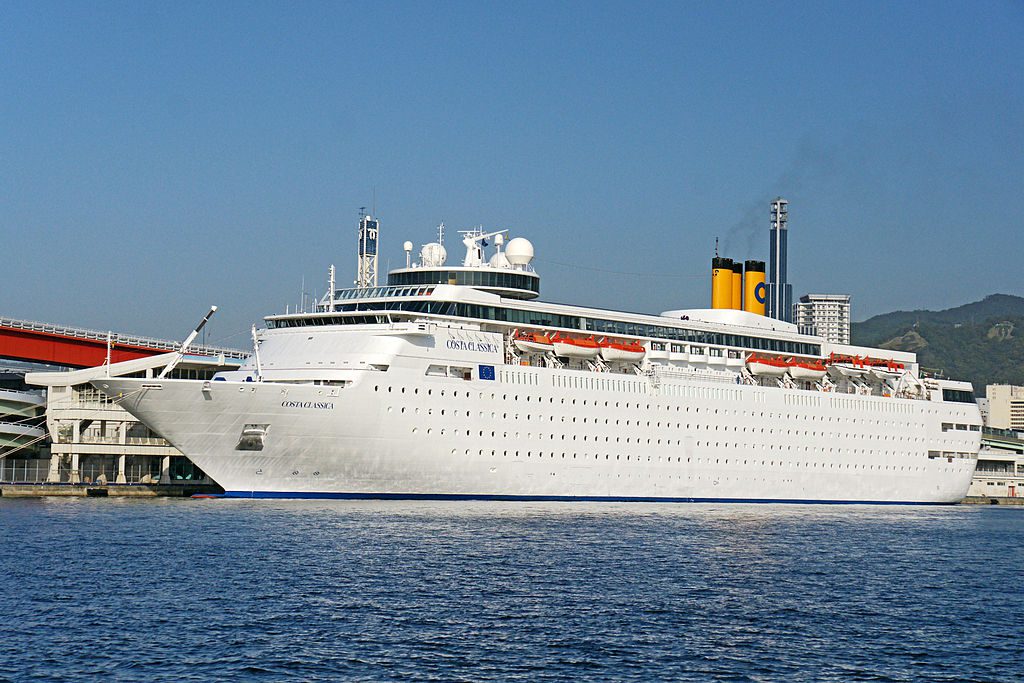 Newly-Renovated Costa Cruise Ship Suffers Fire