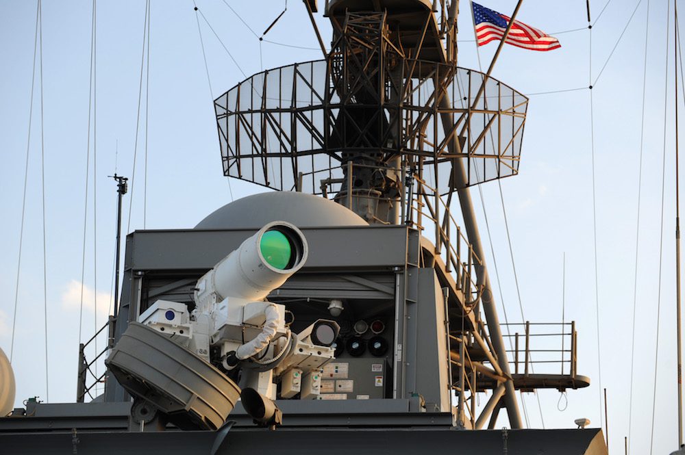 WATCH: U.S. Navy’s New Laser Weapon in Action – Photos and Video
