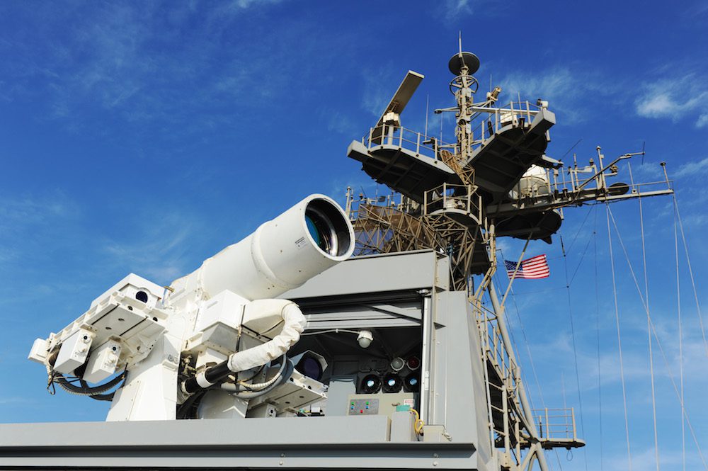 WATCH: U.S. Navy Tests First Anti-Drone Laser Weapon