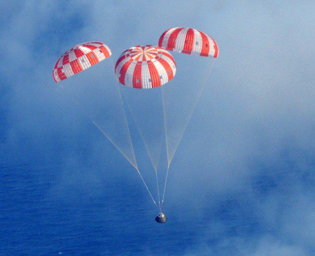 U.S. Navy and NASA Team up for Exploration Flight Test - 1