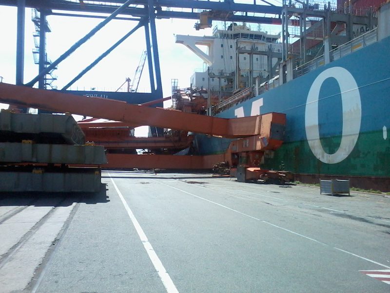 Storm Damage at Port of Buenos Aires [PHOTOS]