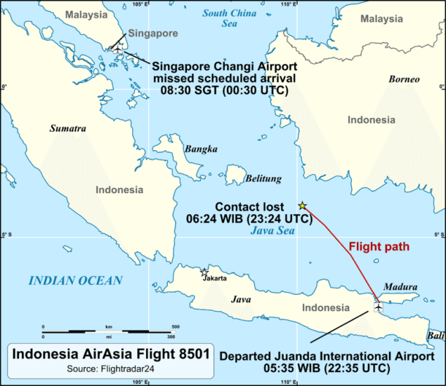 QZ8501_flight_path