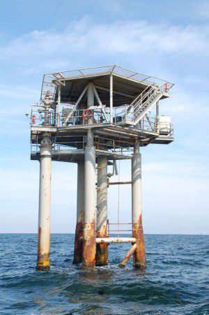 south timbalier platform oil and gas