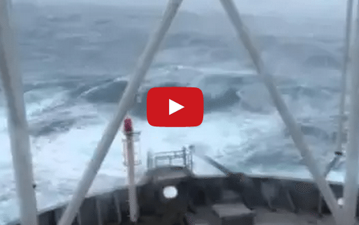 WATCH: North Sea FPSO Withstands Hurricane-Force Storm