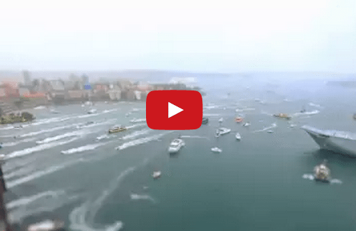 Australia Day’s Sydney Harbour Madness [Time-lapse]