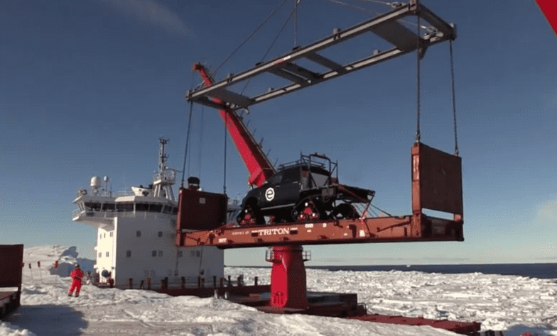 Video: MV Mary Arctica Makes Antarctic Delivery