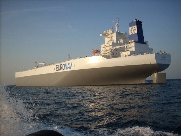 The 441,561 DWT MT TI Europe. Photo (c) Euronav