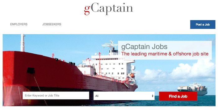 gCaptain Job Board Redesign  – Free Job Listing Code for Employers!