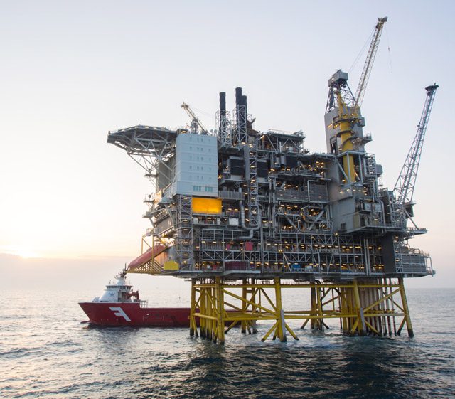 north sea production oil rig farstad