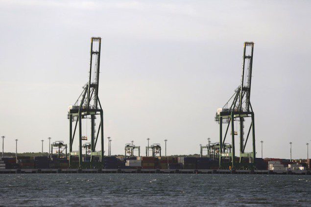 Completed in January 2014, the new International Container Terminal at the Port of Mariel has annual handling capacity of 1 million containers (TEU). REUTERS/Enrique De La Osa/Files