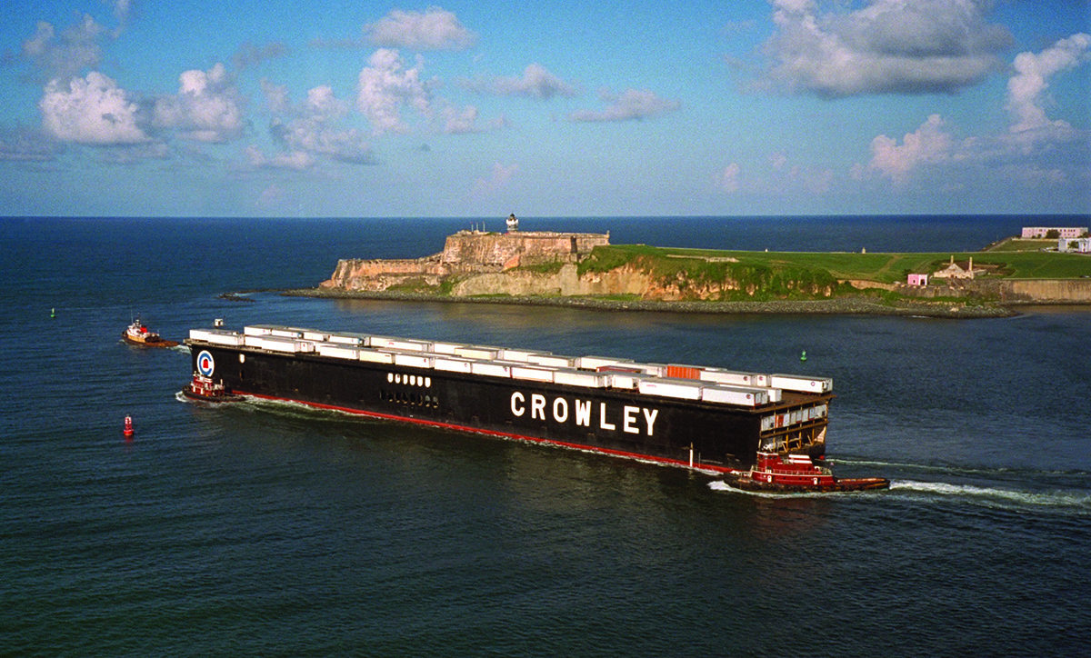 Crowley to Increase Jones Act Puerto Rico Trade Capacity Amid Horizon Lines Exit