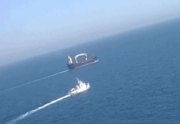 Indian Coast Guard Chases Down Fleeing Russian Cargo Ship Off Mumbai