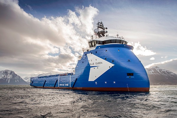 Ulstein Delivers ‘Blue Queen’ Platform Supply Vessel