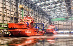icebreaking support vessels nordic yards