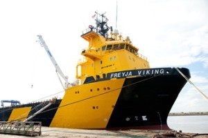 Freyja Viking platform supply vessel
