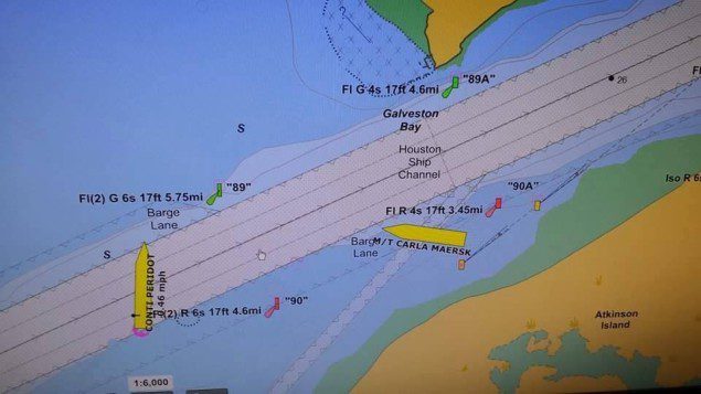 carla maersk collision houston ship channel