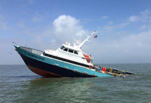 diamond edge crewboat sinking