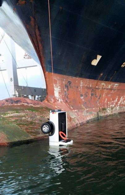 ship line handling incident
