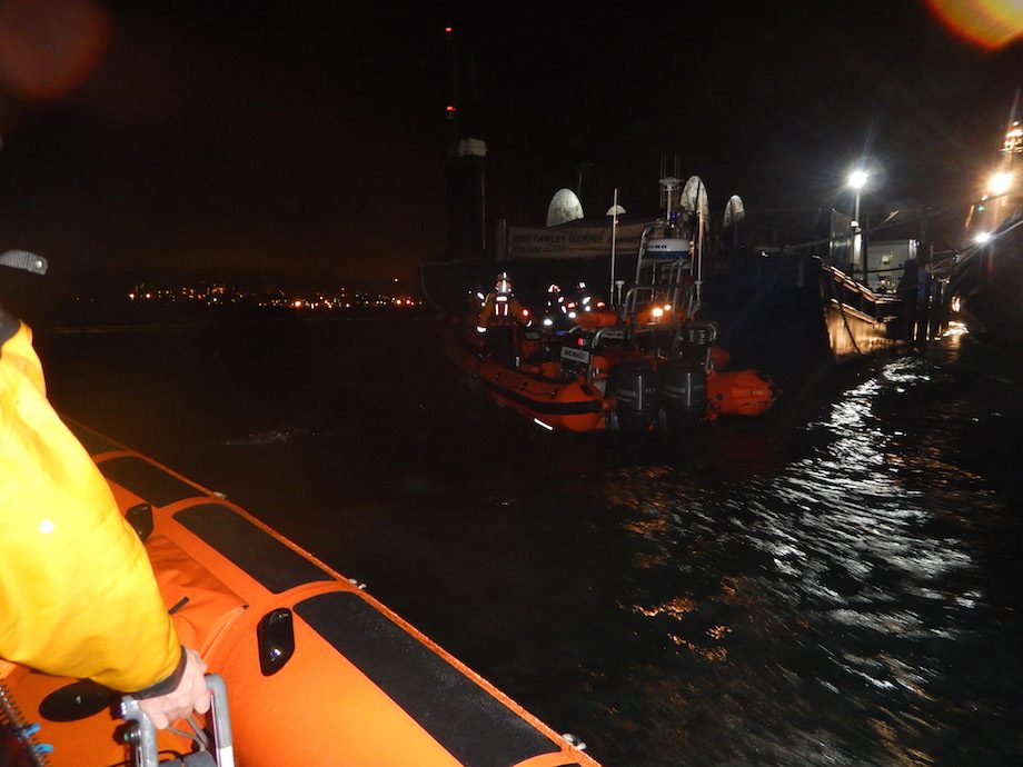 Two Men Narrowly Escape Capsized Tug in Southampton