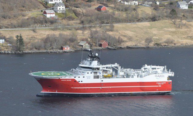 MV Sanco Sword. Photo: Dolphin Geophysical