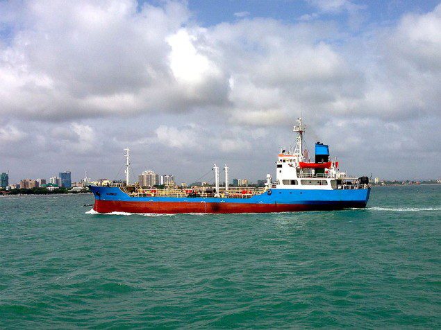 A ship departs Dar es Salaam, Tanzania's principle port. Photo: Creative Commons
