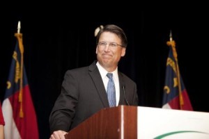 Governor Pat McCrory file photo.
