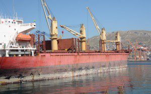 dry bulk carrier ship shipping