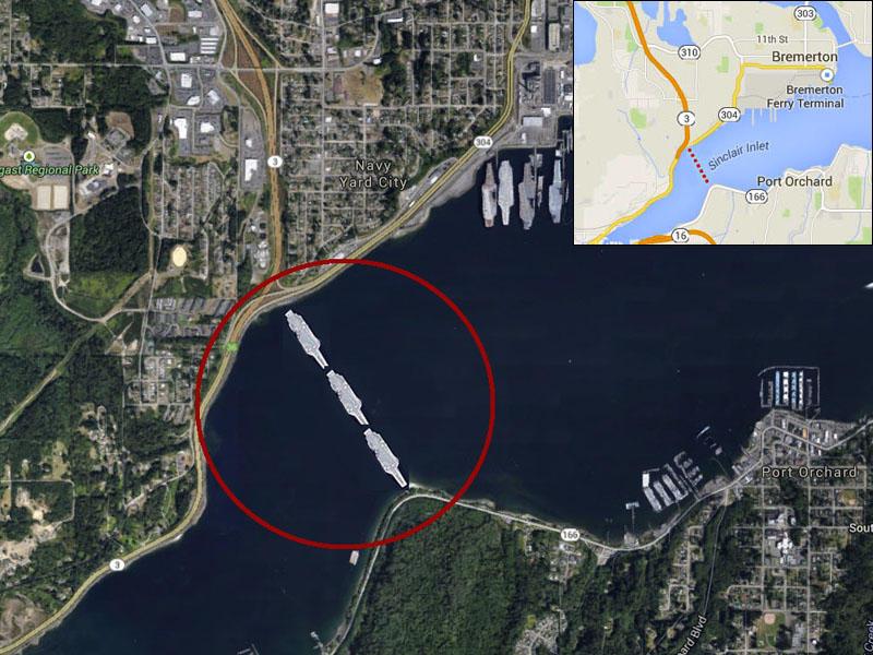 Seattle Area Could Use Old Aircraft Carriers as a Bridge -Lawmaker