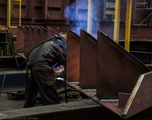 welding safety shipbuilding shipyard