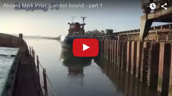 Video: London-bound Aboard Mark Prior – Shipping TV