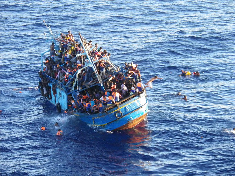 Italy May Have Found the Migrant Boat that Sank Last Month Killing Hundreds