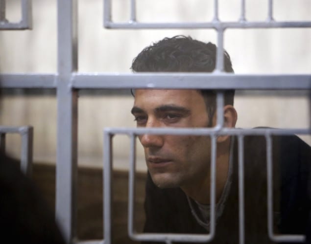 Mohammed Ali Malek is seen at Catania's tribunal, April 24, 2015. REUTERS/Antonio Parrinello