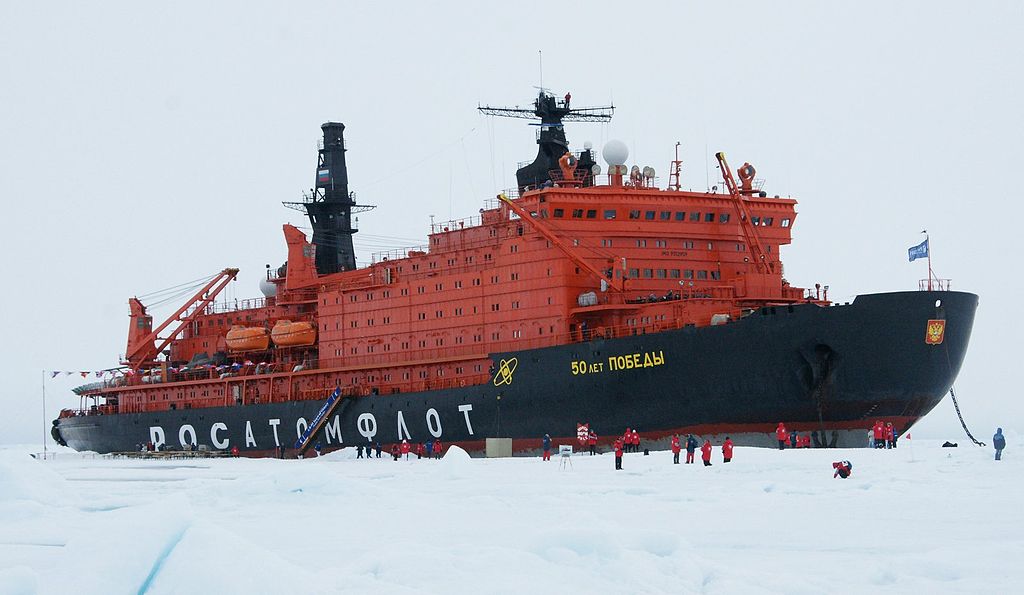 Russia Lays Keel for Giant Nuclear-Powered Icebreaker