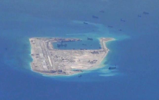 China Buildup South China Sea