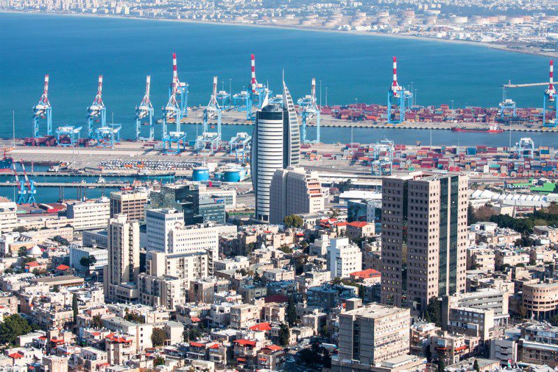 Port of Haifa. File photo (c) Shutterstock/maratr