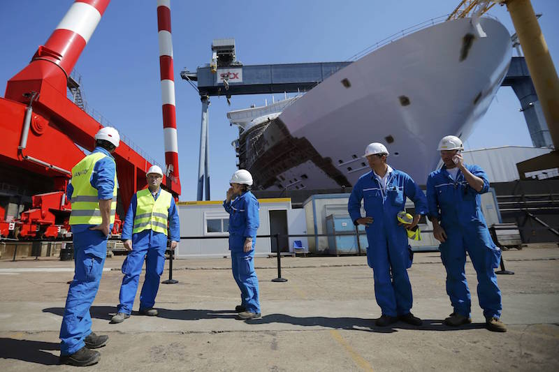 Italian Shipbuilder Fincantieri Takes Control of STX France