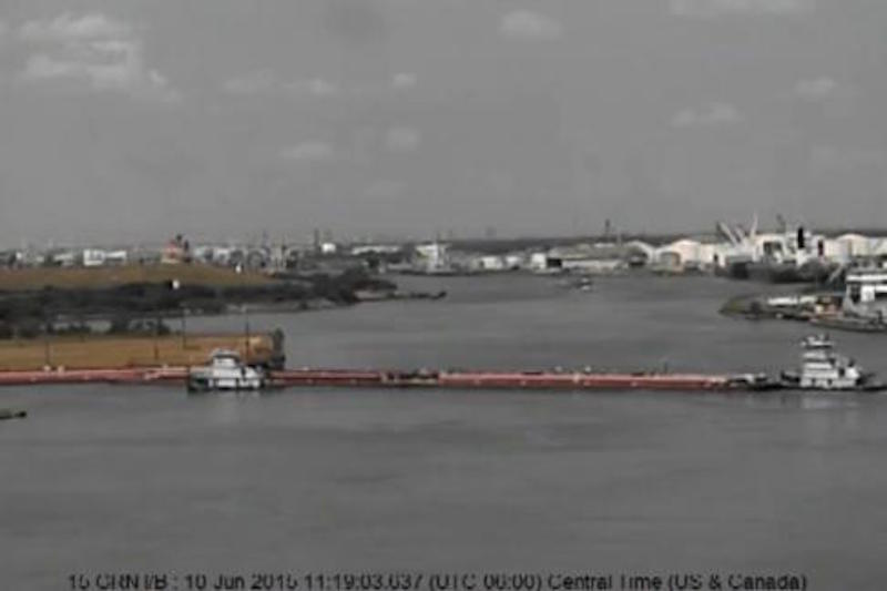 Barge Allision: Naphtha Spill Closes Houston Ship Channel