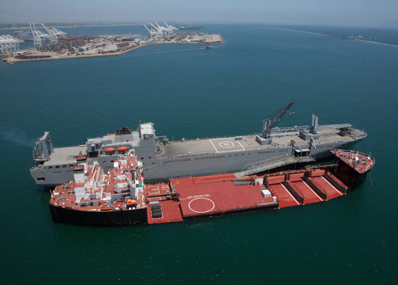 USNS Lewis B. Puller - First Afloat Forward Staging Base Delivered To U ...