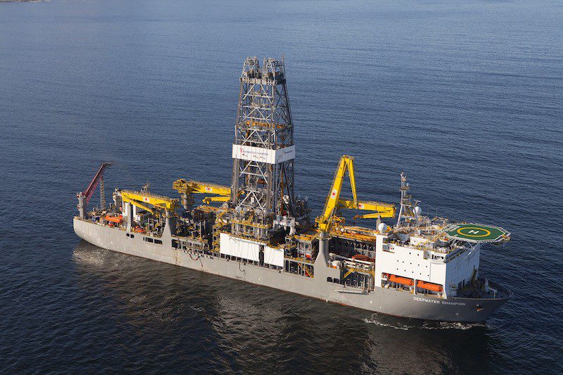 Deepwater Champion drillship. Photo: Transocean