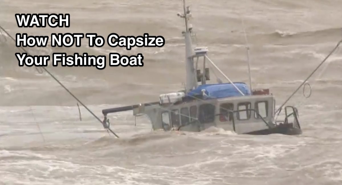 WATCH: How NOT To Capsize When Crossing The Bar [VIDEO]