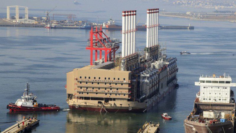 Karpowership Electric Barge