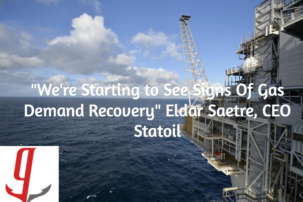 Statoil Sees Signs Of Gas Demand Recovery