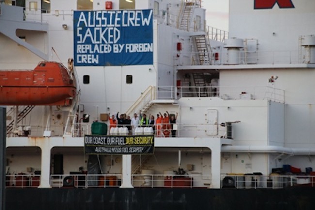 MT Alexander Spirit Sit-In: Australian Crewmembers Ordered to Sail
