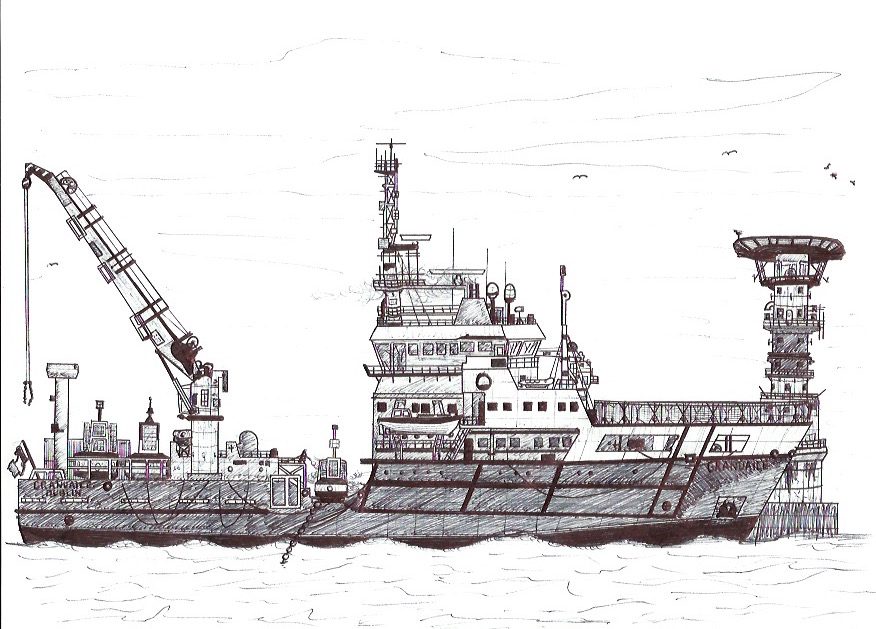 Ship Photos of the Day – Incredibly Detailed Sketches of Ships