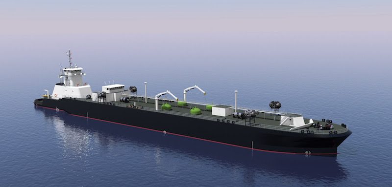 Ocean-Going LNG Bunkering Barge Concept Receives Class Approval