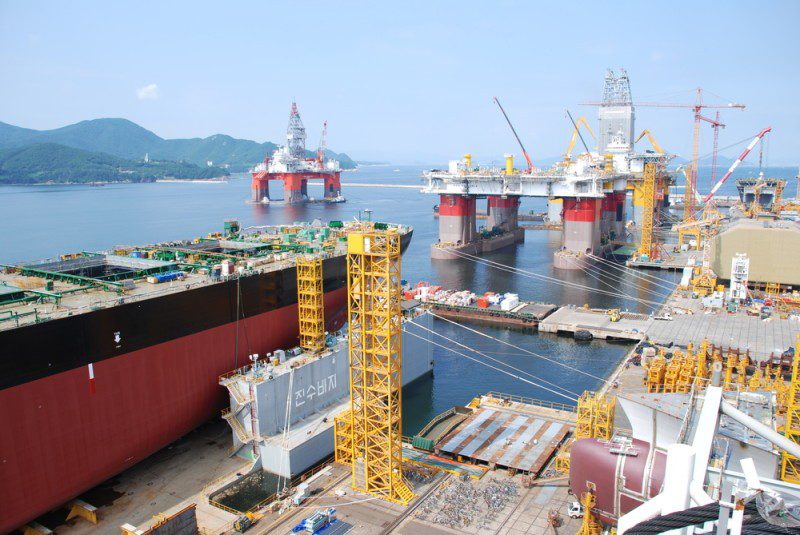 DSME Shipyard file photo: Shutterstock/Christopher Poe