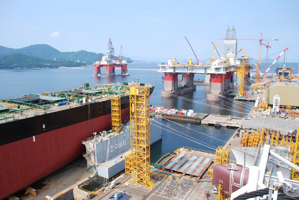 South Korea’s ‘Big Three’ Shipbuilders Post Record Loss as Offshore Downturn Bites