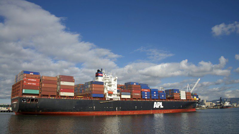 APL is a wholly-owned subsidiary of Singapore-based Neptune Orient Lines. Sheila Fitzgerald / Shutterstock.com