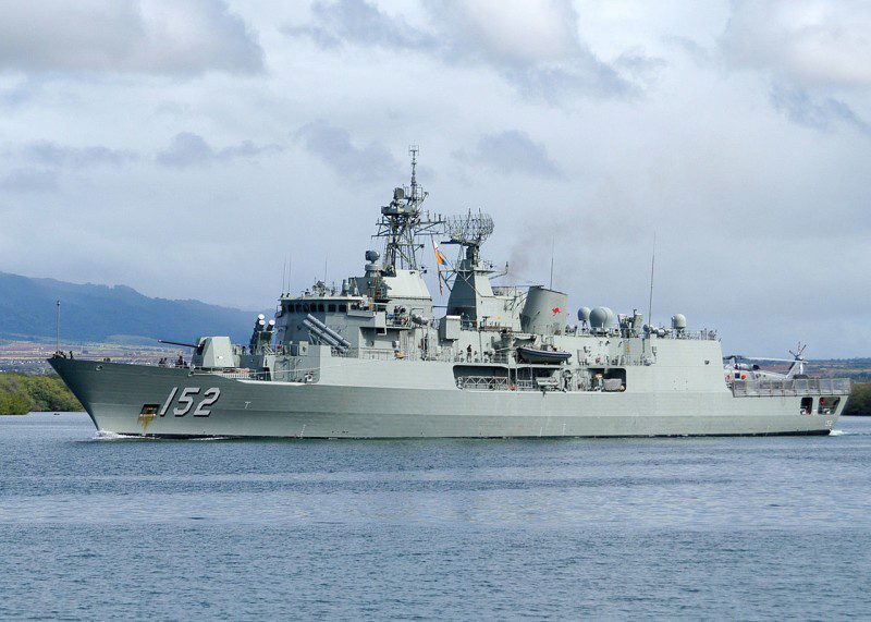 The RAN's Anzac-class frigate HMAS Warramunga. File photo: Creative Commons