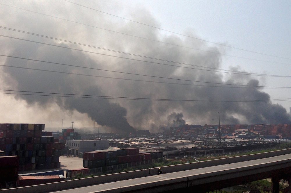 Tianjin Port Blast Disrupts Oil Tankers, Iron Ore